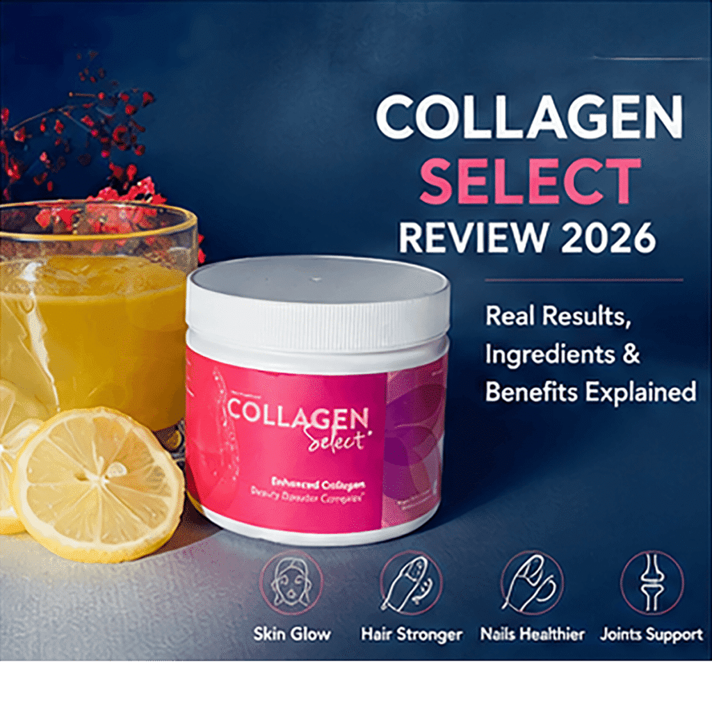Collagen Select collagen powder supplement with lemon drink for skin hydration, elasticity and beauty support, the thoughts of real users